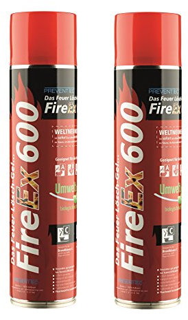 PREVENTO FireEx 600 Feuerlöschspray *DOPPELPACK*