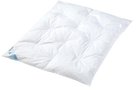 Zöllner 4810130000 – Kindersteppbett-Set Zöllner Feder/Daune, Gr. 100x135 cm, Füllung 750 g