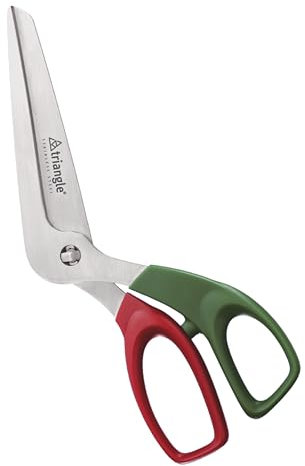 triangle 50 491 11 02 Pizzaschere rot-grün professionelle Qualität Geschenkidee Edelstahl Pizzaschneider