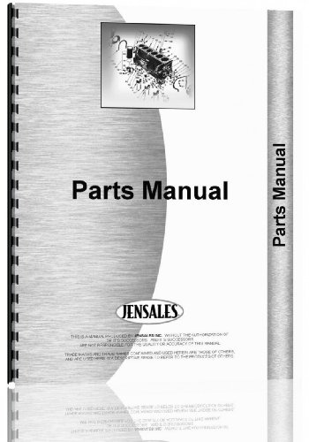 International Harvester 380 Scarifier Parts Manual