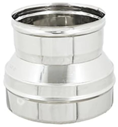 Riduzione inox per canne fumarie M 220mm x F 200mm