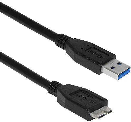 Storite USB 3.0 A à B Micro câble Pour disques durs WD / Seagate / Clickfree / Toshiba / Samsung / Hitachi durs externes (75cm - 2 Foot - 0.75M)