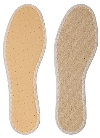 Bama Fresh Sun Color - hochwertige Barfuß-Einlegesohlen, Größe 44 – atmungsaktive Schuheinlagen für den Sommer - antibakterielle Wirkung dank Silberionen – 1 Paar