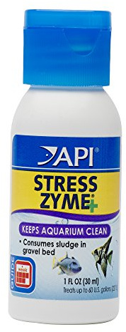 API Stress Zyme Freshwater and Saltwater Aquarium Cleaning Solution, 30 ml