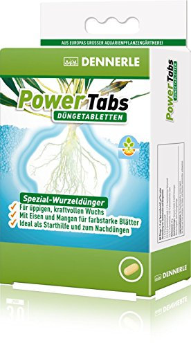 Dennerle PowerTabs Düngetabletten, Spezial Dünger für Aquarienpflanzen - für üppigen, kraftvollen Pflanzenwuchs (10 Stück)