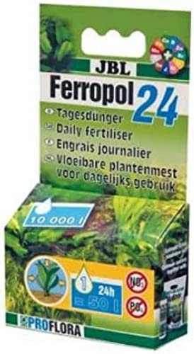 JBL Ferropol 24 10 ml, Daily plant fertiliser for freshwater aquariums(Packaging may vary )