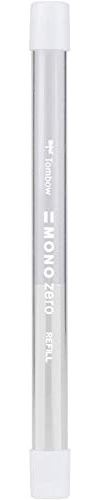 Tombow 10 Ersatzminen für Präzisionsradierer Mono Zero Rundspitze Ø 2,3 mm