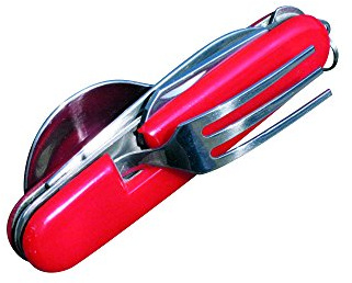 BCB Adventure Cutlery Folding KFS Clip Set, CN223