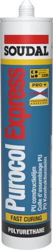 Soudal Purocol Express, Konstruktionskleber, 310ml, transparent