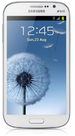 Samsung I9082 Galaxy Grand Smartphone, 8 GB, Dual SIM, Bianco [Europa]