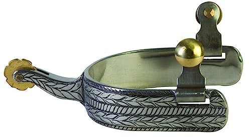 Aime Imports Western SS Rope Wide Clover Herren-Sporen