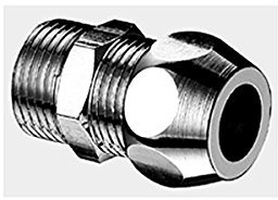'Schell 64010699 Raccordo diritto in ottone con raccordo a erschraubungen, per tubi in rame diametro esterno filettatura G X DN 10 G 3/8 AG