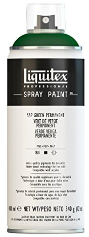 Liquitex Professional Spray Paint 400 ml, Sap Green Permanent