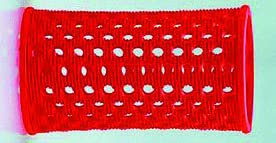 Efalock Original-Griffig-Haarwickler - Rot, Ø 35 mm, Pro Packung 10 Stück