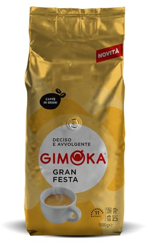 Gimoka - Miscela Gran Festa - Caffè in grani confezione 1 Kg