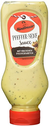 Händlmaier's Feinkost-Sauce Pfeffer-Senf, 8er Pack (8 x 225 ml)