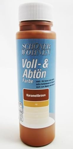 Voll- und Abtönfarbe Karamellbraun 500 ml