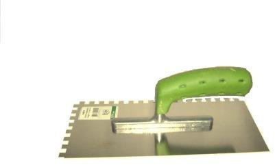 Hufa Profi Glättekelle Edelstahl 2K Griff 280x130mm 6x6mm gezahnt