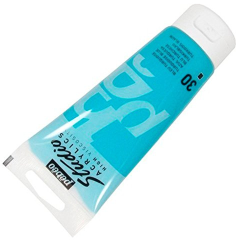 PEBEO Acrylic opaque paint - Turquoise blue - 100 ml