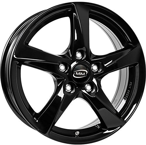 Alufelgen MIM Olympique 7 x 17 5 X 114,3 ET55 Glossy Black