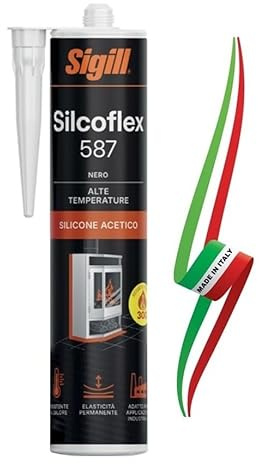 SILICONE SPECIALE TERMO RESISTENTE PER ALTE TEMPERATURE FINO A 350° SIGILL