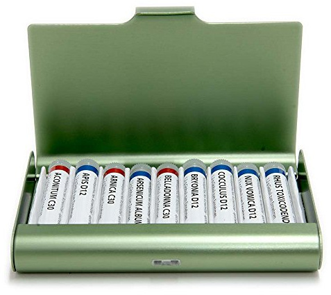 Sanavit Homöopathische Reiseapotheke Alu 9er – Grün