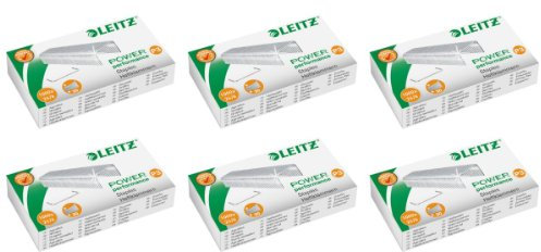 Leitz 5570-10-00 Heftklammern Power Performance P3 No. 24/6 (6 x 2000er Pack)