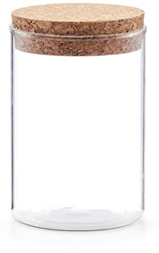 Vorratsglas m. Korkdeckel, 400 ml