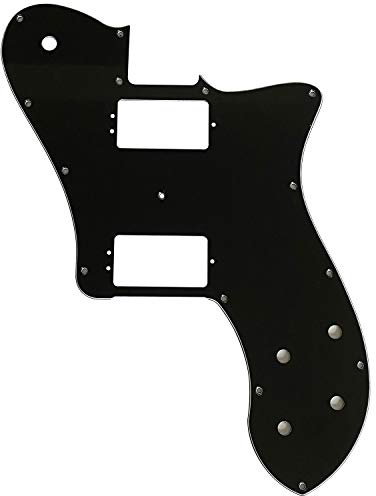 Passend für Fender Professional Tele Deluxe Shawbucker Gitarren-Schlagbrett (3-lagig, schwarz)