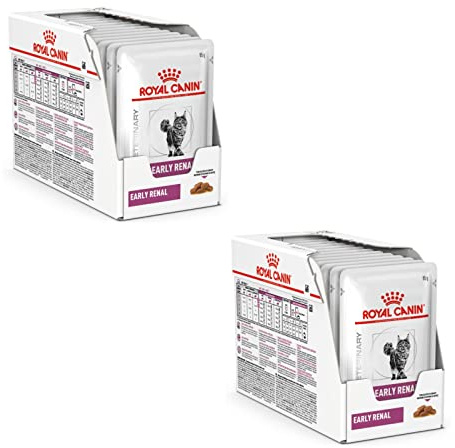 Royal Canin Veterinary Early Renal | Doppelpack | 2 x 12 x 85 g | Diät-Alleinfuttermittel für Katzen | Zur frühen Unterstützung der Nierenfunktion | Mit moderatem Phosphorgehalt