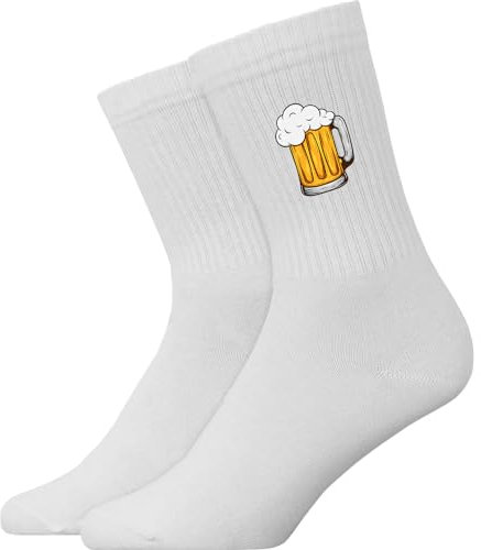 Generisch Bierkrug - Atmungsaktive Sportsocken Tennissocken Crew Socks Baumwolle Socken