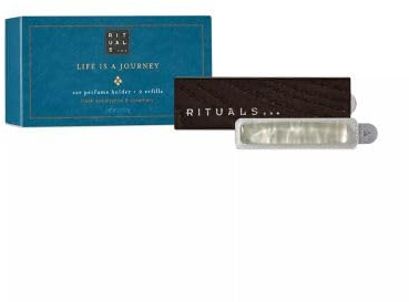 RITUALS Autoparfüm Hammam Autoparfüm | Das Leben ist eine Reise | Autoduft mit Eukalyptus- und Rosmarinaroma | Auto-Lufterfrischer mit elegantem Holzhalter | 6 g