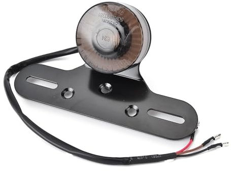 DUSHUO Nummernschildhalterung Für H&Arley XL883 XL1200 Für S&uzuki Für Chopper Für Bobber Motorrad Hinten Rücklicht Auto-licht-kennzeichen Montieren