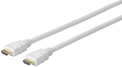 VivoLink PRO HDMI White Cavo 15 Metri HDMI 2.0 4 K – 2 K 60 Hz, prohdmih D15 W, HDMI 2.0 4 K – 2 K 60 Hz High Active for Professional AV, 1920 * 1080 & 4 K * 2 K, HDCP, CEC, Ultra Flessibile