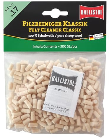 BALLISTOL Filz Reiniger Klassik Kal 17-300 Stück