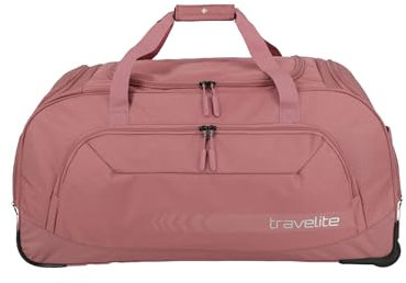 Travelite Reisetasche mit Rollen groß, XL, Kick Off, praktische Trolley Reisetasche mit Rollen für Urlaub und Sport, 77 cm, 120 Liter