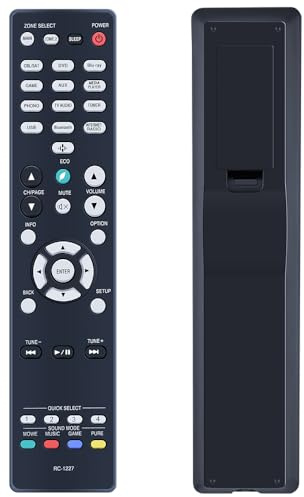 GOUYESHO Ersatz Fernbedienung RC-1227 für Denon Receiver AVR-X1500H AVR-S740H AVR-X1600H AVR-S750H AVR-X1600H-DAB