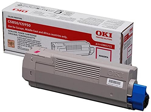 ECOPRO - Original Toner für OKI C5850 C5950 MC560 - Magenta - 6.000 Seiten A4 - Code 43865722