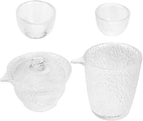 MAGICLULU Dispensador De Té De Vidrio Transparente Taza De Té Para Uso Accesorio Práctico