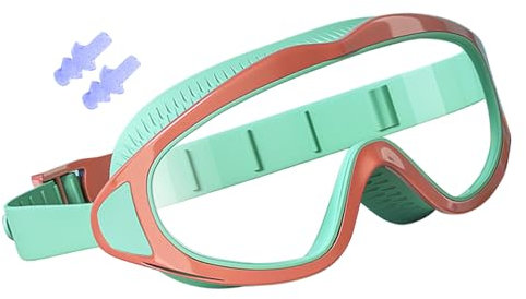 Lunettes de natation pour , lunettes de plongée avec bouchons d'oreilles étanches | Lunettes anti-buée et protection UV pour la plage et l'exploration sous-marine