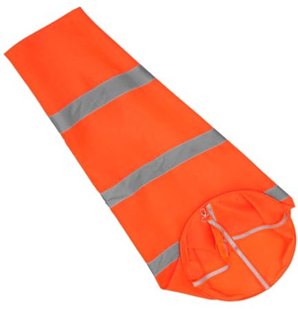 Toddmomy Reflective Windsock Oxford Cloth Garden Decoration Lightweight Portable Outdoor Tool for Traffic Warning Events