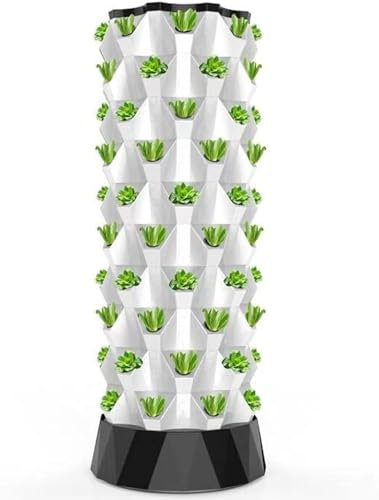 WJYTDHIQS Tour hydroponique système de Plantation hydroponique, Plantation en Serre agricole, Smart Garden, Pots de Jardin verticaux, adapté aux balcons intérieurs de la Maison