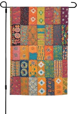 Drapeau marocain à imprimé géométrique pour toutes les occasions pour jardin, toutes saisons, décoration de cour pour patios