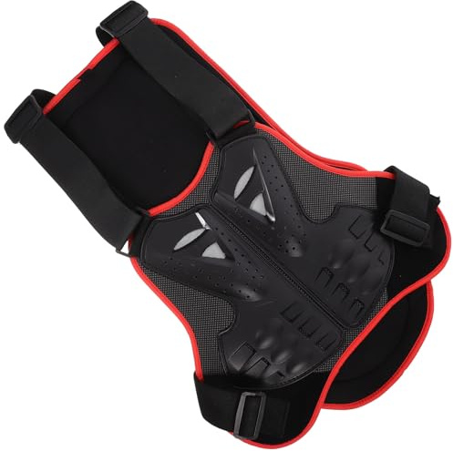Healeved Anti-Collision Protective Vest for, Red Size L, Body Protection Gear for Outdoor Activities and Motorcycle Safety Random Color