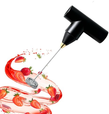 Frullatore Elettrico a Mano - Sbattitore Senza Fili,Mixer Manuale Elettrico per,Per Caffè Crema Dolci Panificazione Domestica Casa Cucina Bar Latte Schiuma Torte