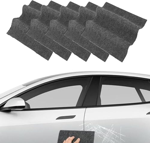 FixaPro Kratzer Entferner Auto, FixaPro Scratch Remover, Das Magische Auto-Reinigungstuch Gegen Kratzer Aller Art, Magic Car Scratch Remover Für Fahrzeuge, Lackkratzer Einfach Reparieren (5Pcs)