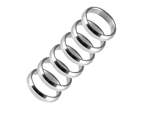 Harrows Supergrip Spare Rings, 6 Stück (Silber)