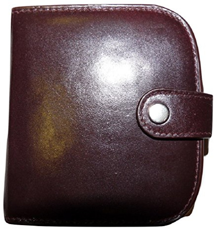 Mala Leather Odyssey Collection Large Leather Tray Purse for Coins & Notes & a Card 4113 (Brown)