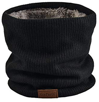 NovForth Winter Halsschlauch Herren Ski, Halswärmer Halstuch Männer Gesichtsschal Damen, Fleece Schal Schlauchtuch für Herren Gamaschenmaske, Winddichte Kreisschlaufenschals