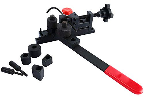 YaeTek Manuelle Montage, Mini-Universal-Biegemaschine, Draht, flach, Metallrohr, Rohrklemme, Haken, Spule, gehärtete Werkzeugbiegemaschine